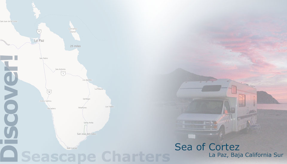 Seascape Charters - Sailboat, Powerboat, and RV Chartering in La Paz Mexico.